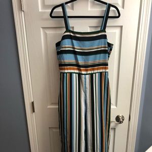 Striped jumpsuit